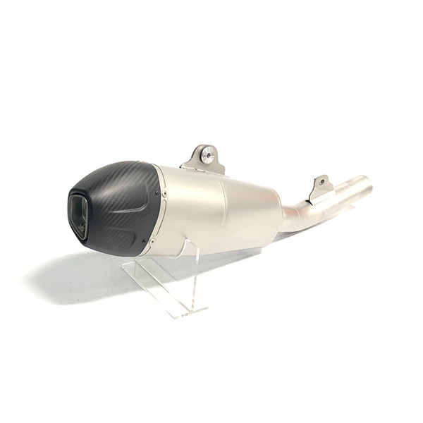 Motorcycle Offroad Bike Exhaust For Kawasaki KX450 KX450X Carbon Muffler 2024+